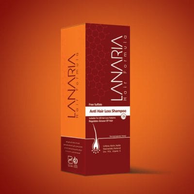 شامپو تقویت کننده مو لاناریا(بدون سولفات)