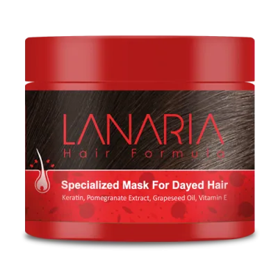ماسک موهای رنگ شده لاناریا
