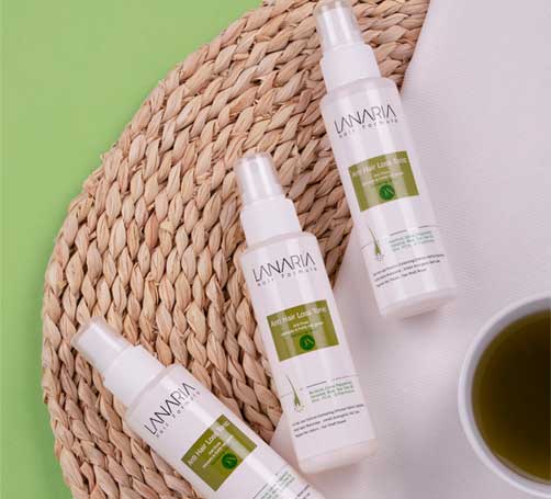 محلول تقویت کننده و ضد ریزش مو لاناریا